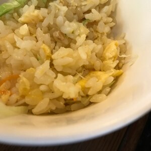 旦那の好物☆シンプルおいしい塩こんぶのチャーハン